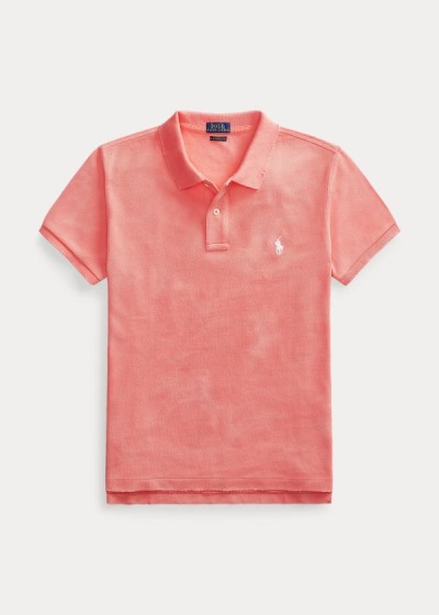 Dámské Polokošile Polo Ralph Lauren Classic Fit Frayed - 25793-BGFY